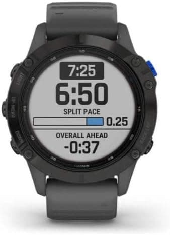 Fenix 6 Pro Solar, Black w/Slate Gray Band