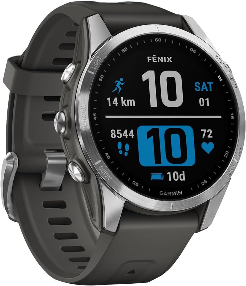 fenix 7S Silver avec bracelet gris
