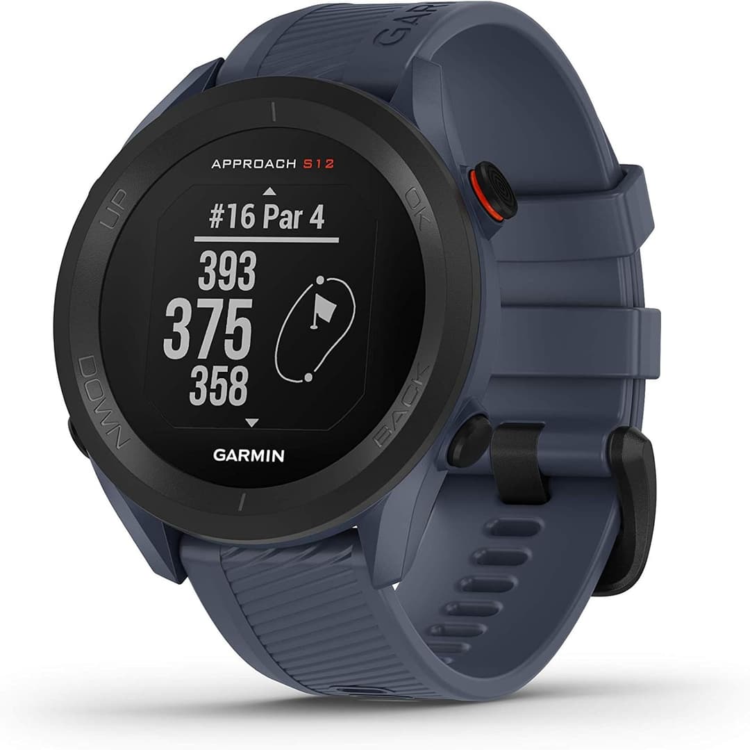 Approach S12 - Montre de golf autonomie longue (Blanc)