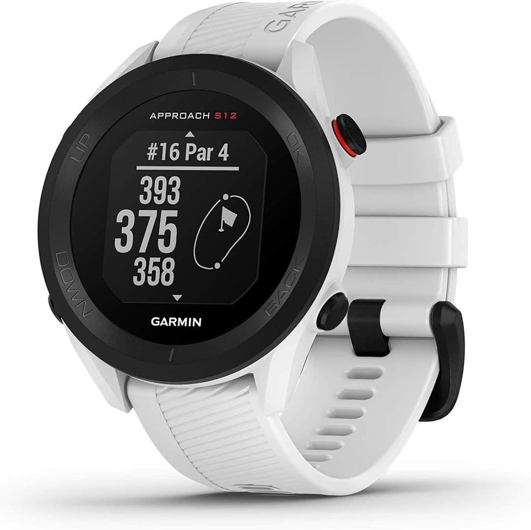 Approach S12 - Montre de golf autonomie longue (Noir)