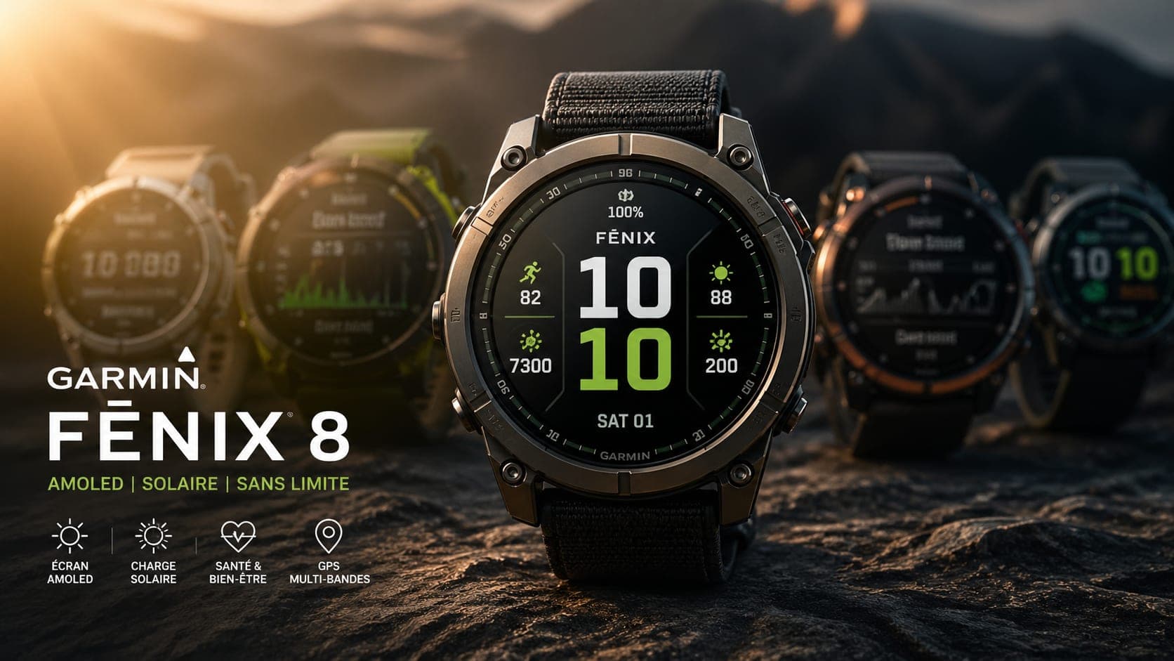 Écran AMOLED vs Solaire : Choisir sa Garmin Fenix 8